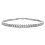 Marigold Princess Cut Diamond Tennis Bracelet Prong Set (4 ctw) - Nivetta
